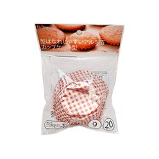 KAI 貝印 House 9號鋁箔杯子蛋糕襯紙 DL-6414, 20入, 1包