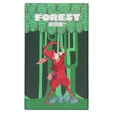 桌遊卡牌 察顏觀7 森林卡 60張 + 說明書 6歲以上, 1盒