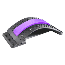 磁石腰部拉伸器, 紫色, 37 x 24cm, 1個