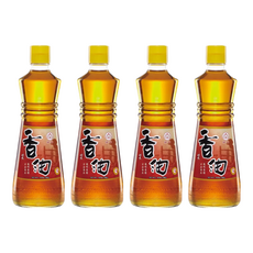 福壽實業 好味香油，精選芝麻油與大豆沙拉油調和，增添芝麻清香，涼拌與沾醬皆適宜, 543ml, 4瓶