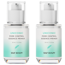 SELF BEAUTY 獨角獸毛孔控油妝前精華液，33 ml / 1.11 fl.oz, 單一顏色, 2瓶