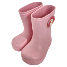 BORUI 柏睿鞋業 兒童款 DN造型中筒輕量雨鞋