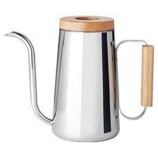 TOAST H.A.N.D 手沖壺 不鏽鋼色, 單品, 800ml, 1個