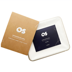 OS小舖 千層水滴蛋捲酥 芝麻 使用安佳天然奶油 濃郁奶香 不加一滴水, 200g, 1盒