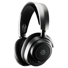 SteelSeries 賽睿 Arctis Nova 7 無線電競耳機麥克風，Nova聲學系統 360°空間音訊，USB-C快充 38小時電池壽命, 黑色