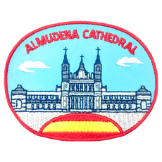 A-ONE 匯旺 地標造型刺繡 西班牙 阿穆德納聖母主教座堂 (7.5 X 6 CM, 台灣製), NO.445, 1個