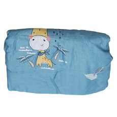 LoveCity 寢城之戀 吸濕排汗萊賽爾天絲 四季兒童小涼被, 萌寵樂園 藍色