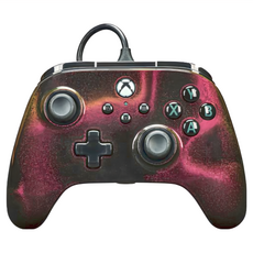 Microsoft 微軟 PowerA XBOX 可調增強型 有線控制器 星空, 3公尺USB-C傳輸線, 分享螢幕截圖, 3段扳機鎖, XBGP0219, 1個