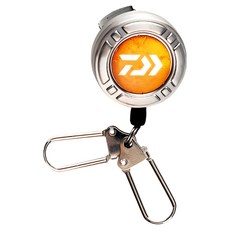 DAIWA PIN-ON-REEL 伸縮扣 500WR, 橘色, 1個