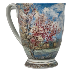 Royal Duke 油畫系列骨瓷皇室杯, 梵谷 粉色桃花樹, 1個