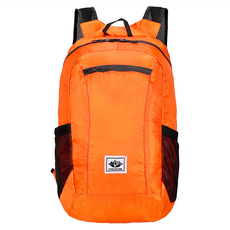 vanaheimr WIDE VIEW 輕量摺疊防水後背包 附收納袋 大容量, 展開41 x 24 x 16cm, 橘色