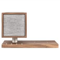 美國 Tivoli Audio 藍牙夜燈QI喇叭 原廠保固, Revive, 核桃木紋