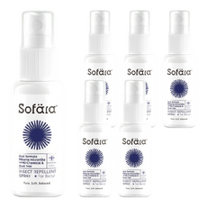 舒芙氧 高效防蚊液 60ml 天然植萃 安心配方 淡天清新草本味 美國CDC認證, 6個