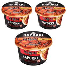 HAN CHEF 年糕拉麵 韓式傳統料理 非油炸麵條, 3入