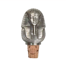 SUNCRAFT 川嶋 紅酒瓶塞 (法老王) 鋅合金及天然軟木塞, 1個