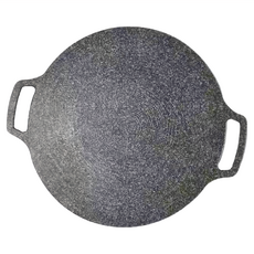 韓式麥飯石烤肉盤 30cm 家用明火烤盤 不沾烤肉神器, 1個