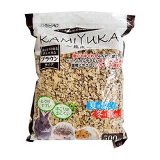 Clean Moff 小動物專用紙床, 木色 500g, 倉鼠/黃金鼠/刺蝟適用, 1包