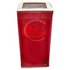 cocome 防爆感溫晶鑽寬口玻璃奶瓶, 粉紅色, 150ml, 1個