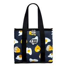 Adam dog 阿丹狗 加厚花漾鋁箔牛津布保冷包, 小雞蛋蛋, 1個