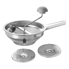 EXCELSA Lesto 3合1鍋架式搗泥器 430不鏽鋼材質, 1組, 不鏽鋼