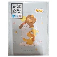 BEER BEAR 皮久熊 花漾立鏡, 1個, MY-6172