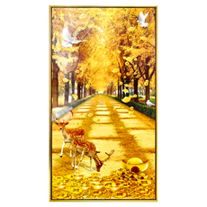 財神小舖 開運風水畫 帶畫框 SPAN-018