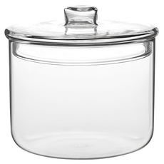 TG 耐熱玻璃儲物罐, 400ml, 1個