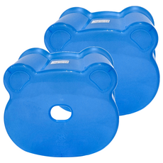 HAPPY 快樂屋 大熊寶寶椅, PP聚丙烯材質, 耐熱溫度70°C, 台灣製, 35 x 23 x 21cm, 藍色