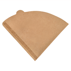 FANCY LIFE 手沖咖啡濾紙 V形大號, 原木漿製造, 無添加純天然 Set 50個, 1包