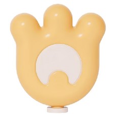 嬰幼兒手持電動磨甲機 Set 5, 附5磨頭, 低頻震動, 360度打磨, 安全可靠, 黃色, 1個