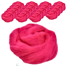 台灣敏愛 羊毛氈補充包 Set, 桃紅, 5件