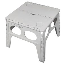 SLOWER 戶外折疊桌 Chapel，輕巧不佔空間，便於攜帶, 48 x 49 x 40cm, 霧白