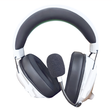 RAZER 雷蛇 BlackShark V2 X 黑鯊耳機麥克風, 心型指向麥克風 7.1聲道 環繞音效, 3.5 mm 音訊插孔裝置, RZ04-03240700-R3M1, 白色