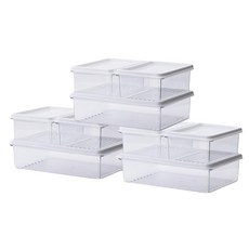 cook power 鍋寶 Nordic系統收納保鮮盒 堆疊收納更省空間 食材一目了然 高密合性設計 隔味防滲, 9件, 1組