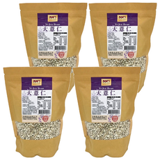 茂喜食品 泰國大薏仁 無添加防腐劑及色素 HACCP及ISO22000認證, 400g, 4包