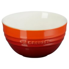 LE CREUSET 瓷器韓式飯碗 350ml, 1個, 火紅辣椒