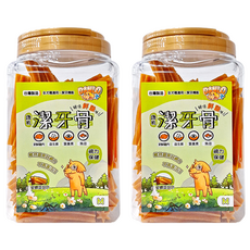 DANLO 丹露 機能潔牙骨 視力保健 全犬種適用 台灣製造, 鮮雞味, 1kg, 2罐