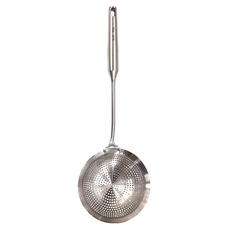 304不鏽鋼濾網撈麵漏勺 加大加厚, 1個