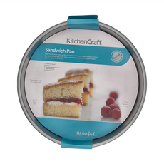 KitchenCraft 圓形不沾活動蛋糕模，耐熱220度C，快速脫模, 8吋, 1個