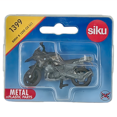 SIKU BMW R 1250 GS 摩托車，金屬+塑料零件, 1盒, SU1399, 6.2 × 2.6 × 3.9 cm