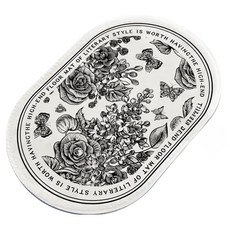 升級版防霉可水沖軟式珪藻土吸水速乾防滑地墊, 8, 40 x 6 x 6cm