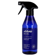 Hakugen 白元 噴霧式除臭清水香 殺菌 高酒精速乾配方, 400ml, 1瓶, ハーバルフレッシュ