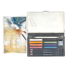 SIMBALION 雄獅 隨身粉彩彩繪組 GPS-12, 8色, 1盒