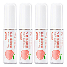 oh care 歐克威爾 兒童護齒噴霧 水蜜桃, 20ml, 4瓶