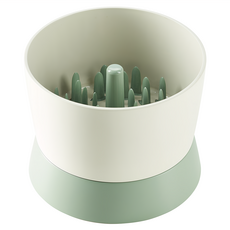 LeKue 旋轉蔬果攪碎器, 12.7 x 12.7 x 12cm, 白色, 輕鬆切碎蔬果, 1個