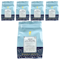 H&C 正慧食品 深黑苦甜巧克力風味水滴型，500g, 5包