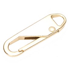 拉鍊頭 拉片 金屬材質, 金色, 15個