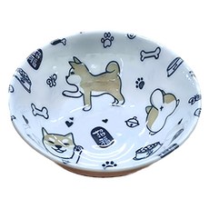 Ciao Li 僑俐餐瓷 柴犬6井, 陶瓷 日本產, SI-6, 1個