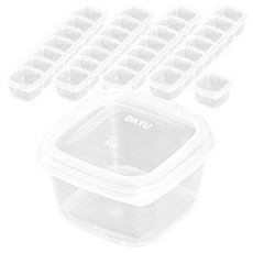 DAYU 方形連體醬料杯 Set - 1oz(25ml), 50個, 20組