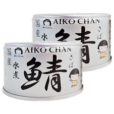 AIKO CHAN 伊藤食品 水煮鯖魚罐, 150g, 2罐